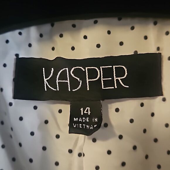 KASPER STRIPE WOMAN BLAZERS 14 - Picture 2 of 6